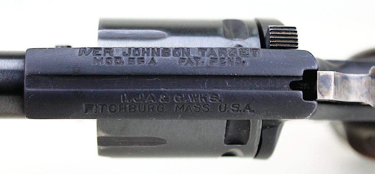 “I.J.A. & C. WKS” identifies Iver Johnson Arms & Cycle Works. The company’s revolvers are nowhere near as collectible as its bicycles.